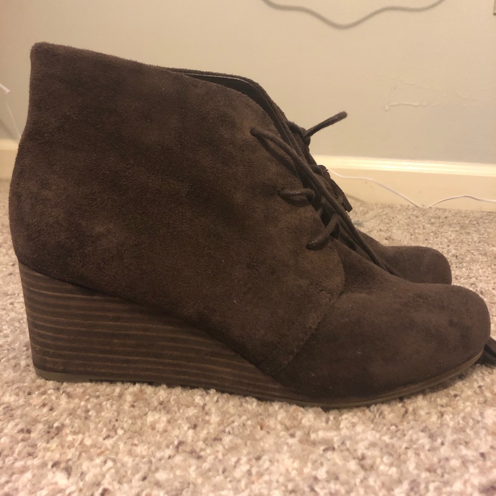 Dark Brown Booties